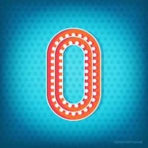 Number 0 from 36 Days of Type challenge