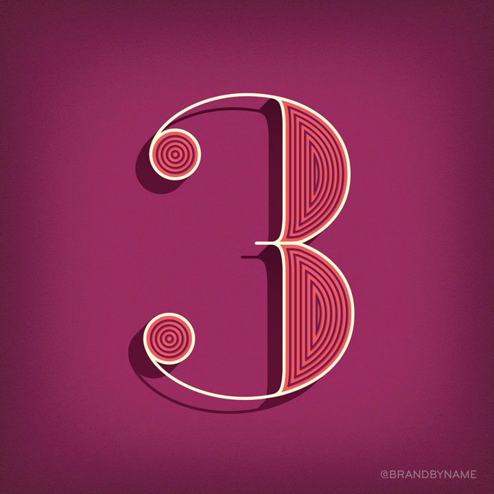 Number 3 from 36 Days of Type challenge