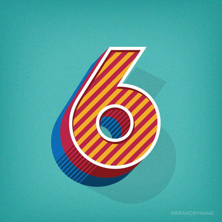 Number 6 from 36 Days of Type Challenge