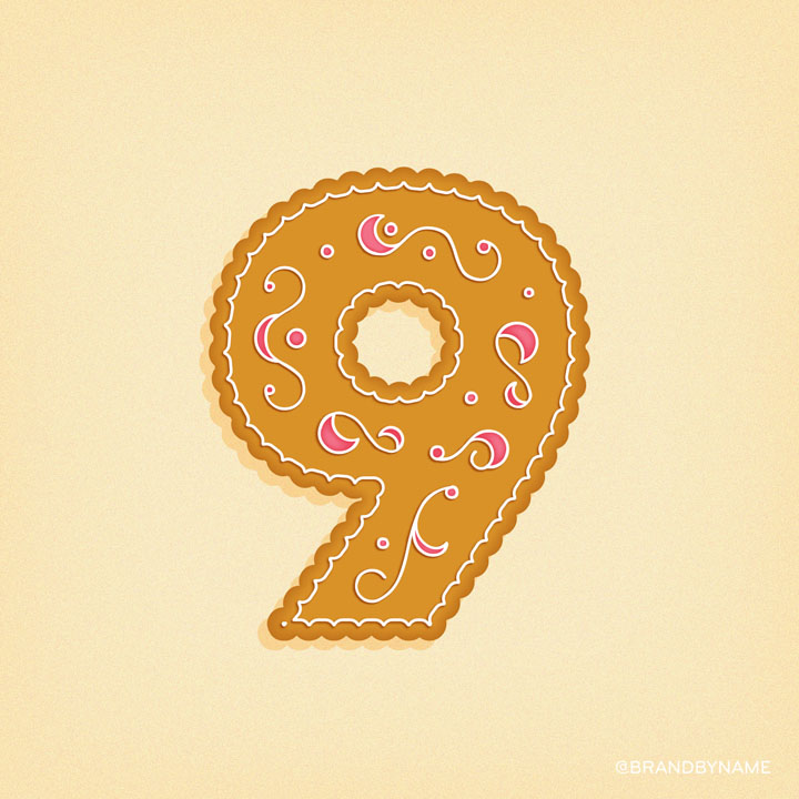 Number 9 from 36 Days of Type challenge