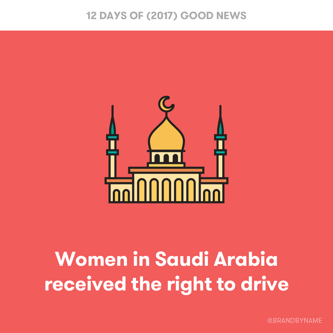 Saudi Arabian women hailed the end of the driving ban in September 2017.