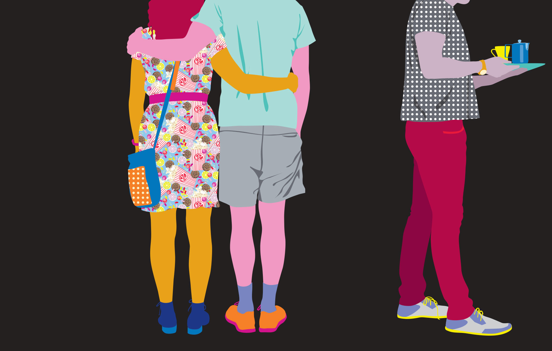 Jam Factory Atrium - Jessie Tucker - Foyer Illustration #1