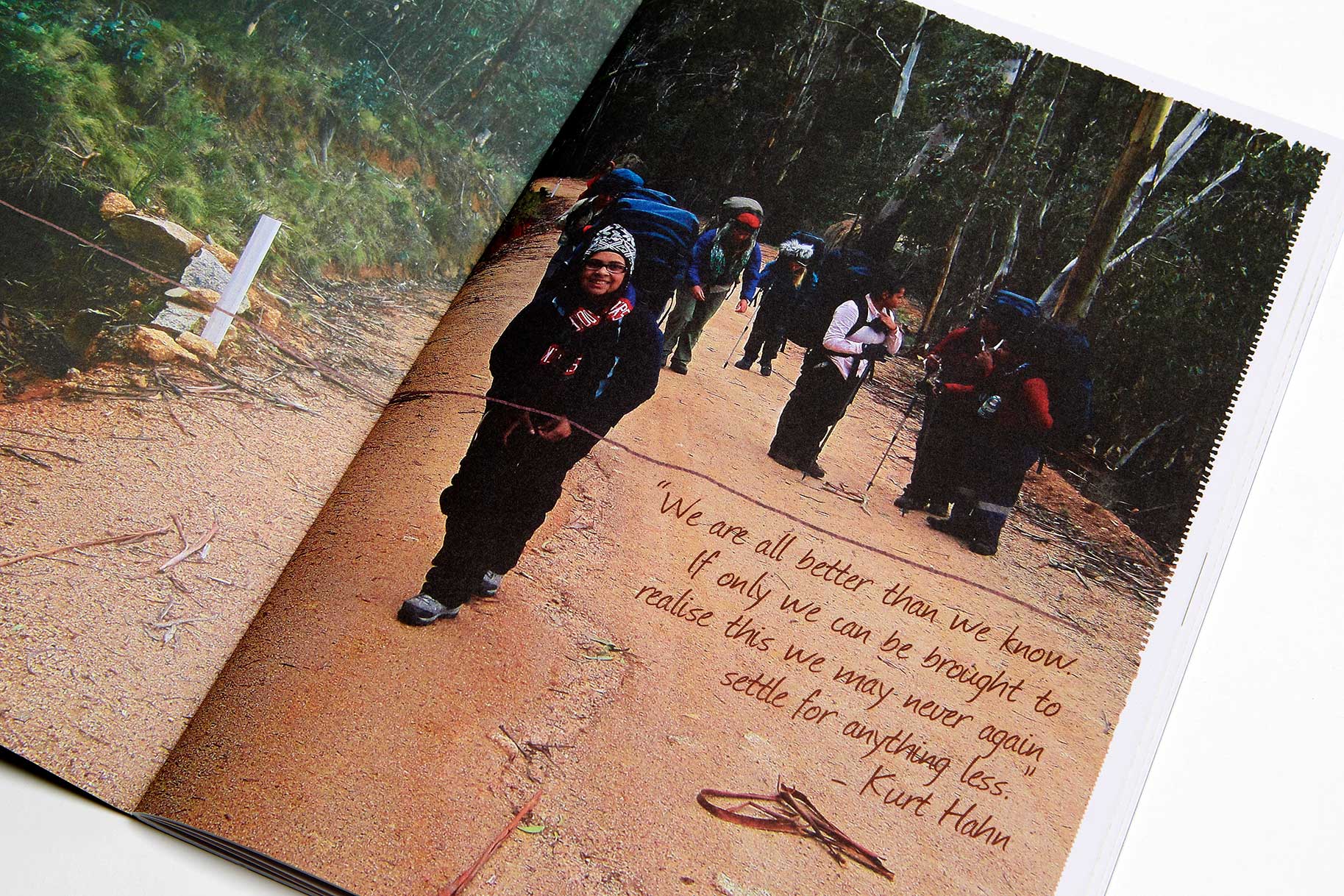 Outward Bound Annual report - contents