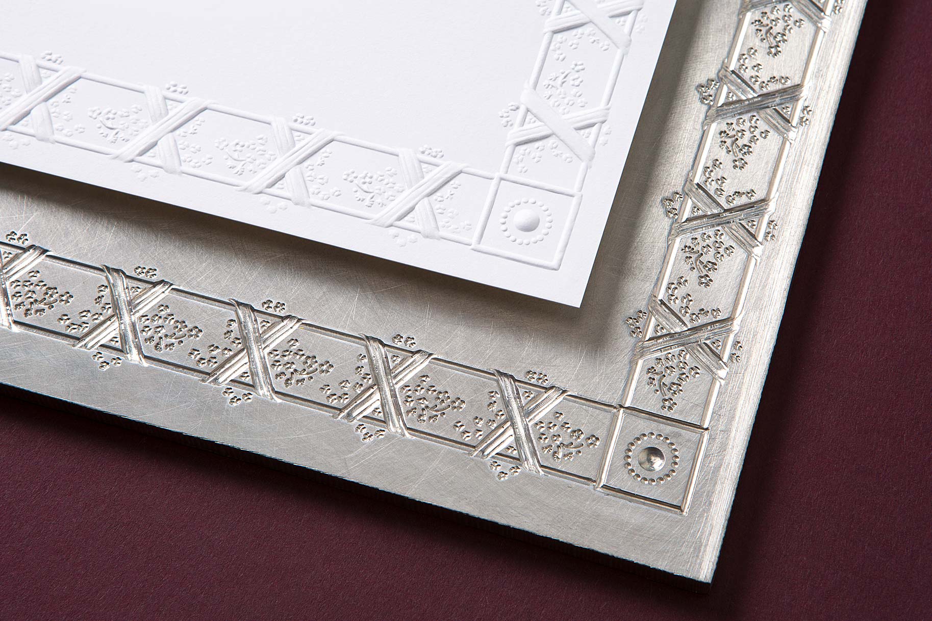 Bright Visions 3d sculptured emboss block