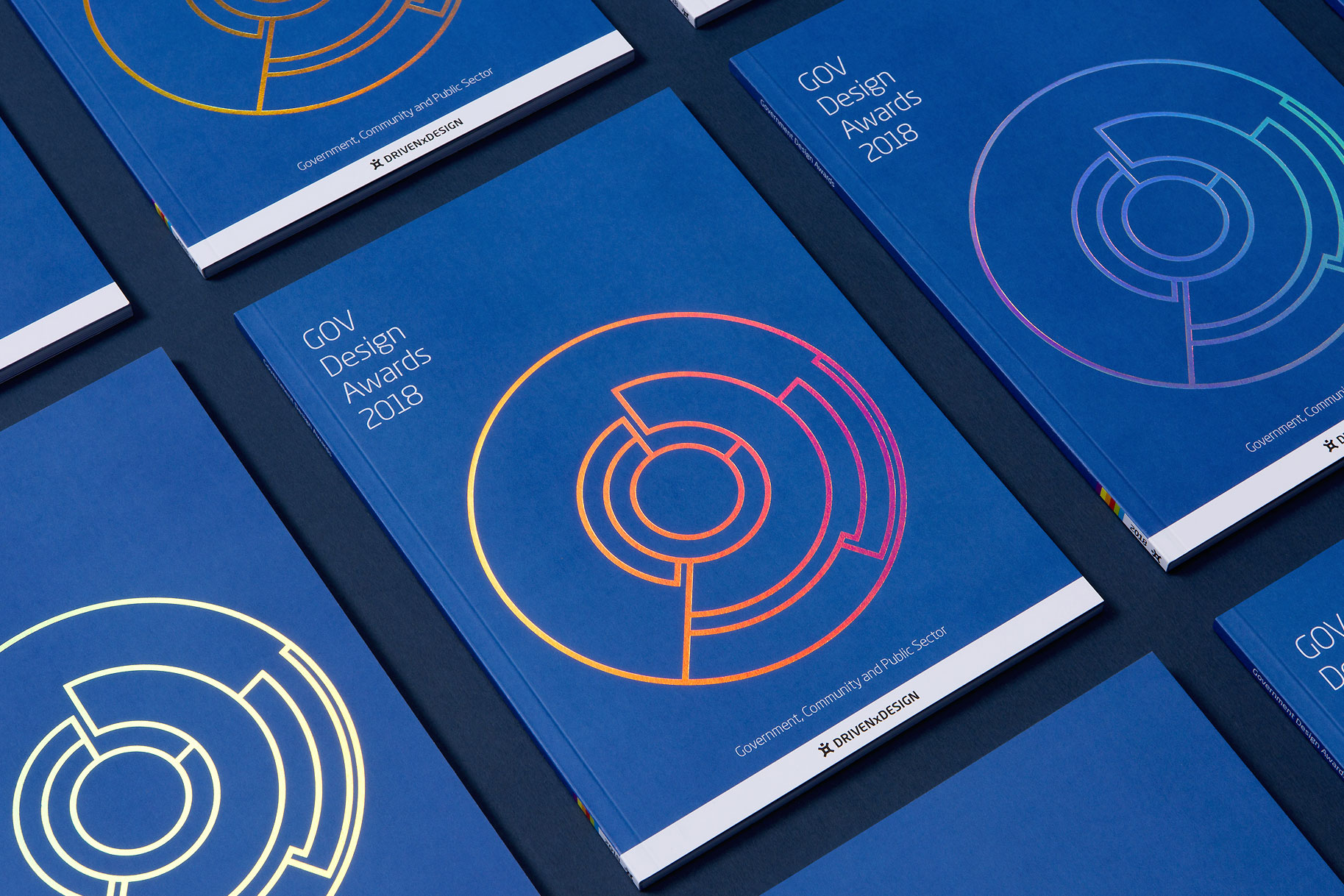 Driven by Design Gov Cover showing Holographic Foil