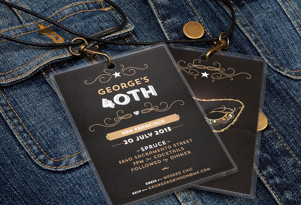 Masquerade Party invitation