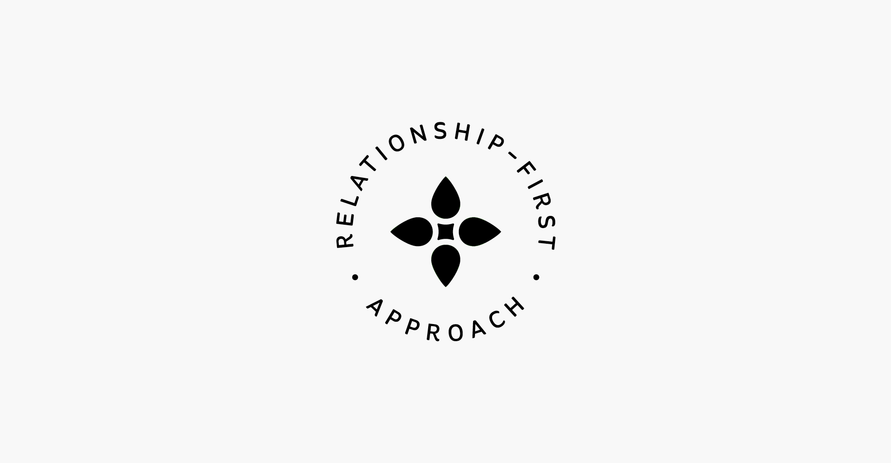 Relationship-First Approach logo for Arcare Aged Care