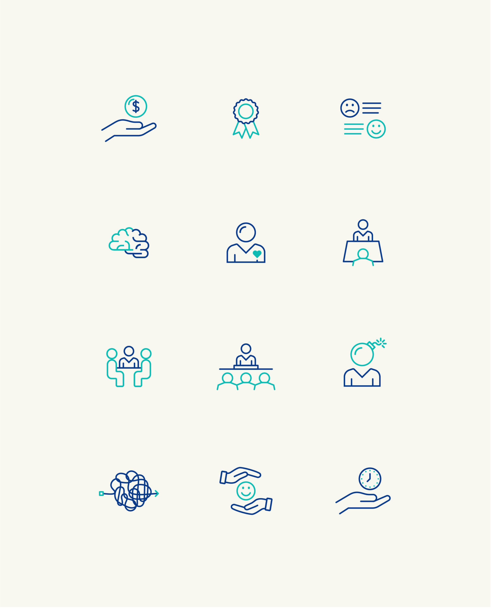 Wellbeing Outfit icons