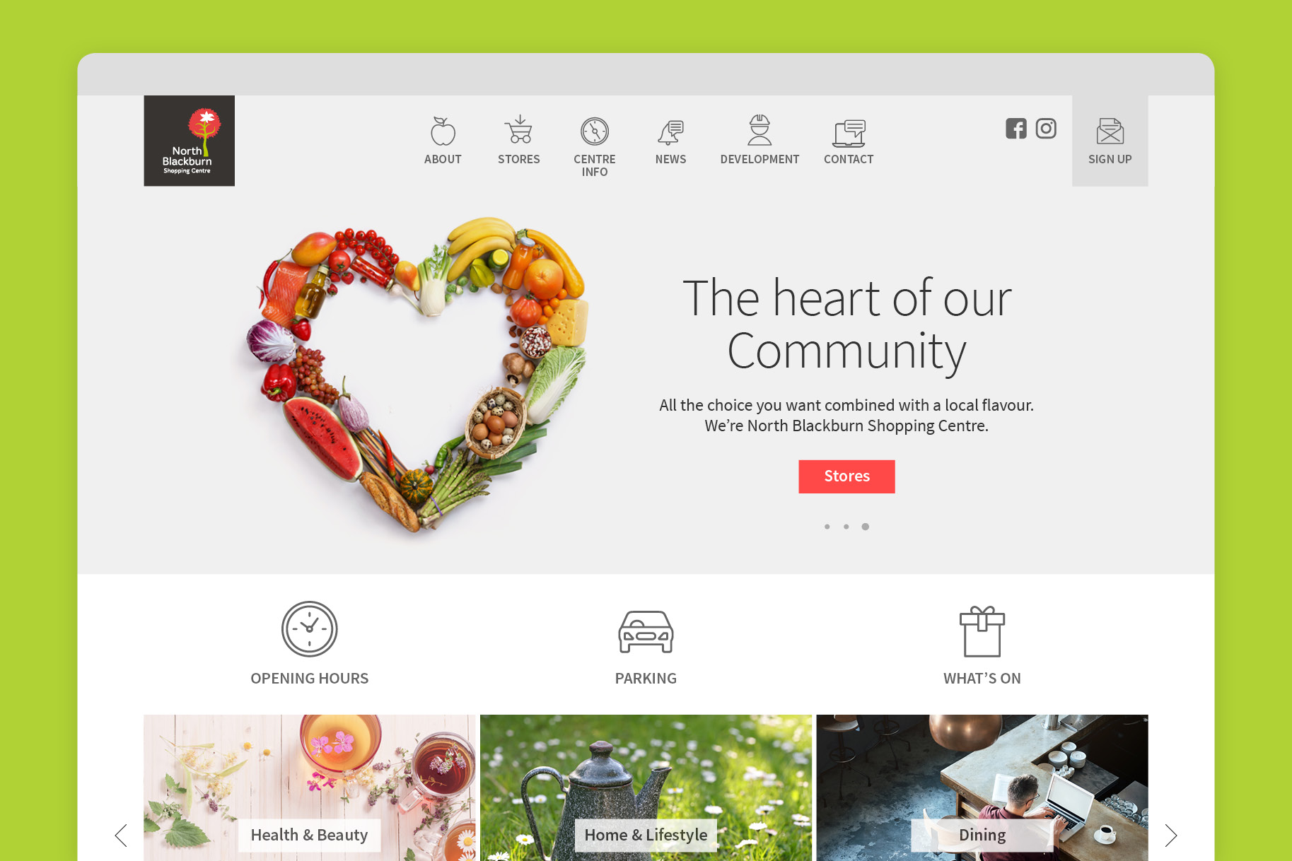 North Blackburn Shopping Centre Homepage