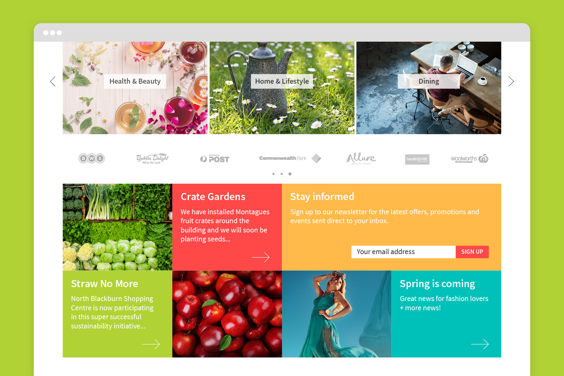 North Blackburn Shopping Centre Homepage
