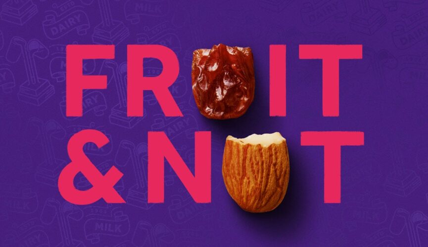 Fruit and Nut lettering