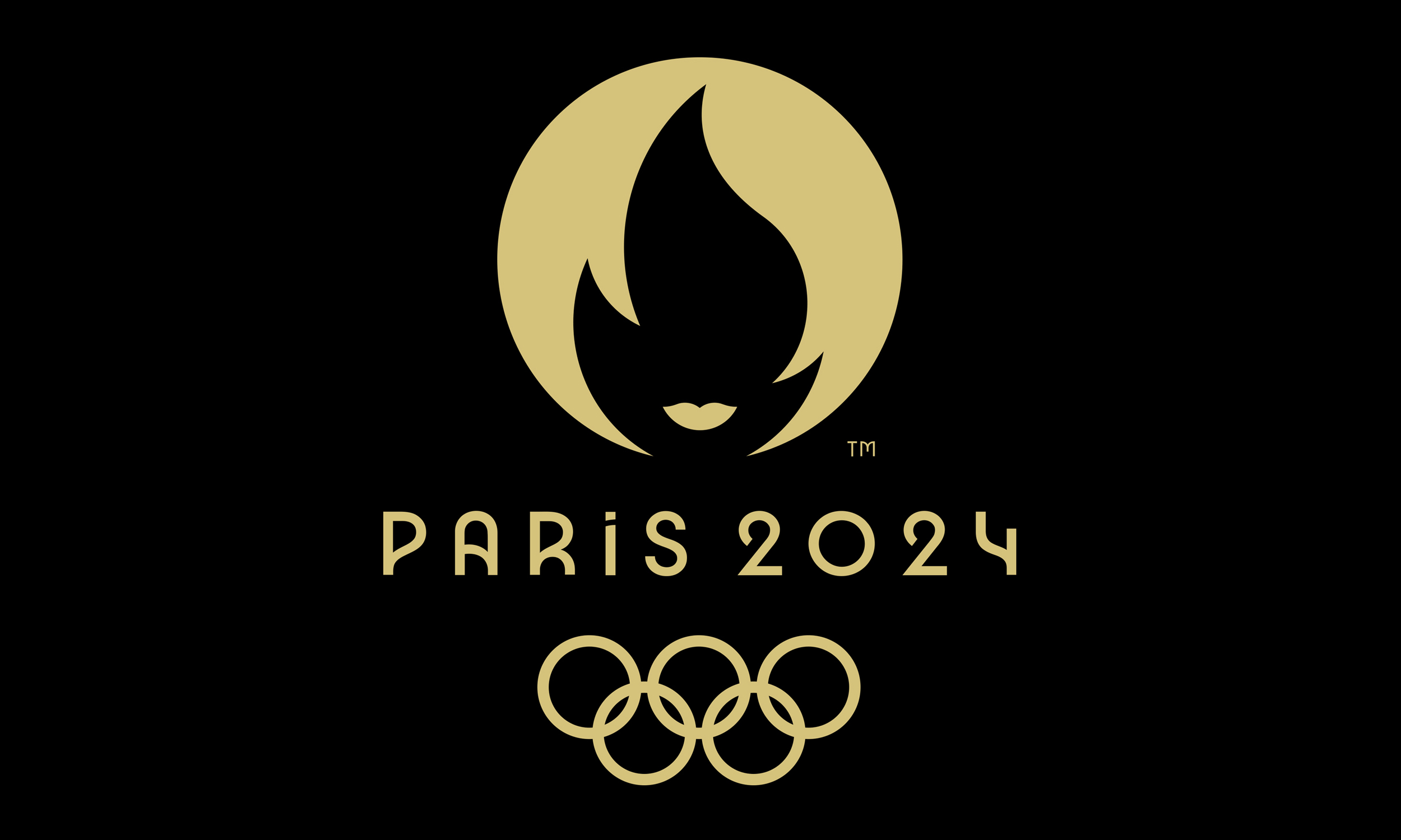 Alternative version of the Paris 2024 Olympic games brand