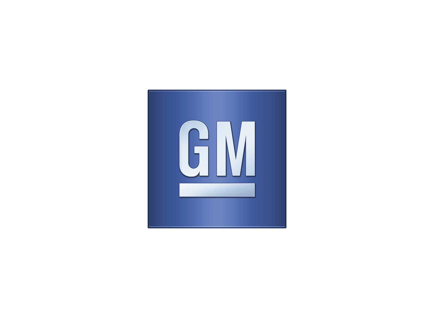 GM Motors logo - Before