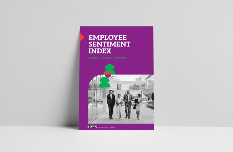 Cover of the ELMO ESI report against a light grey background