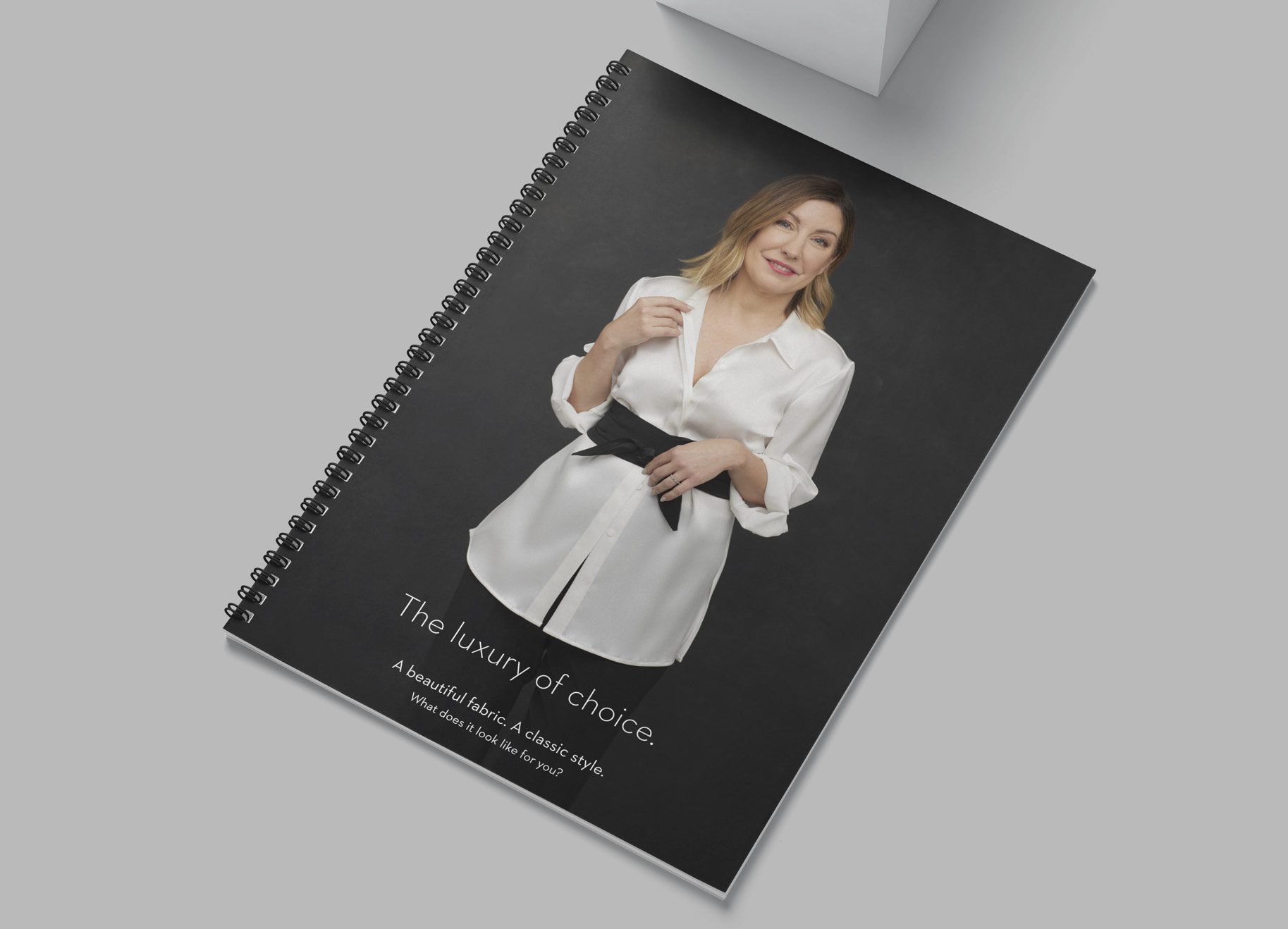 Julie Goodwin Couture White Label flip book cover