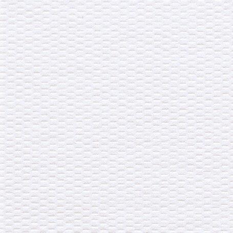 Bright white paper stock with a linen pattern