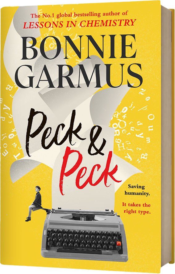Book cover of the UK edition of ‘Peck & Peck’